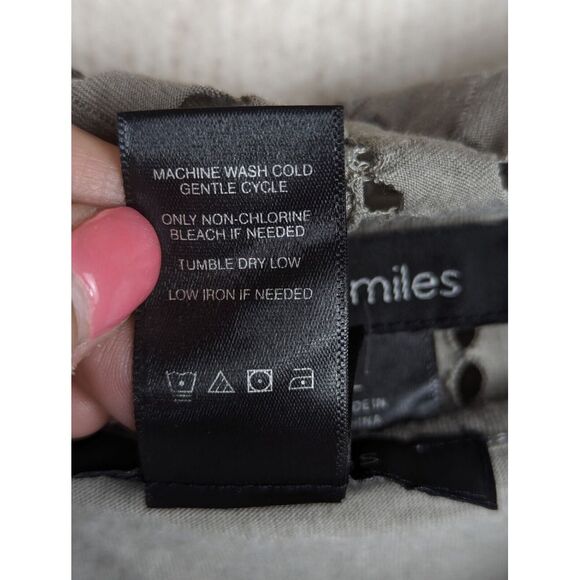 Ali Miles 2 pc Tank and Mesh Long Sleeve Top Large Grey Artsy Art To Wear - Picture 4 of 8